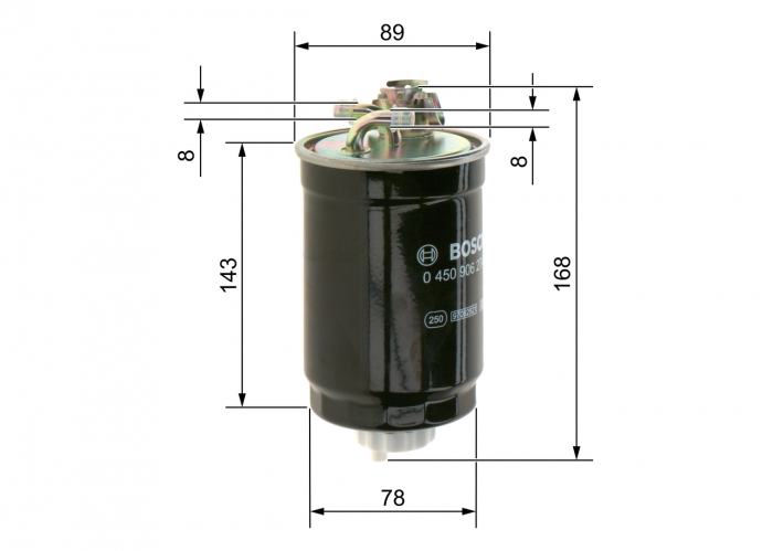 Filtru combustibil BOSCH 0450906274 [5]