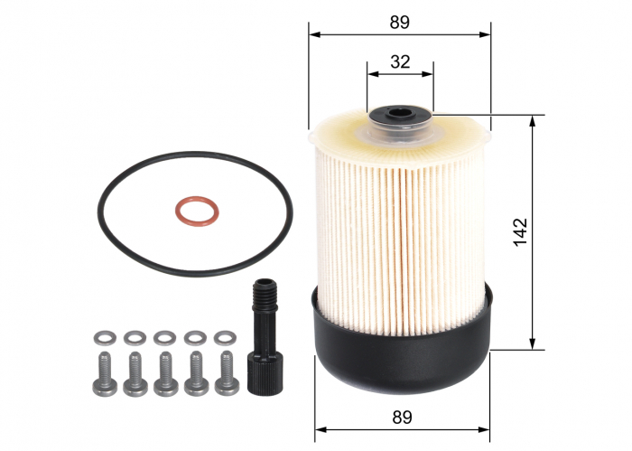 Filtru Combustibil BOSCH F026402857 [4]