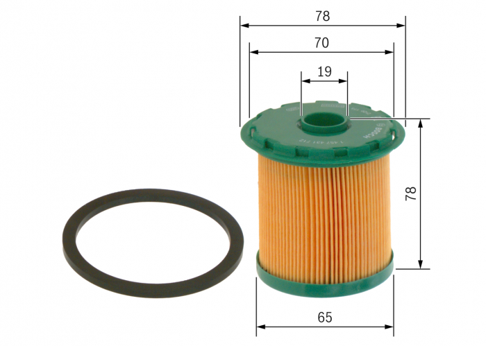 Filtru combustibil BOSCH 1457431712 [1]