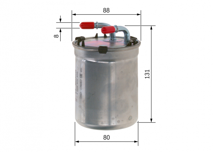 Filtru Combustibil BOSCH F026402835 [1]