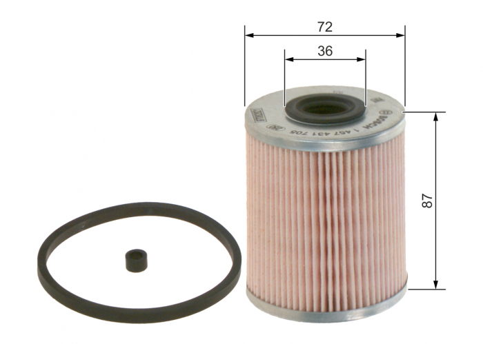 Filtru Combustibil BOSCH 1457431705 [4]