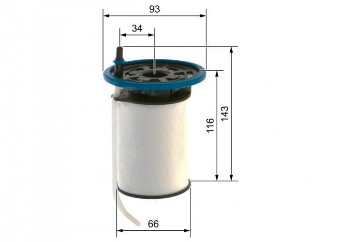 Filtru combustibil BOSCH F026402212 [2]