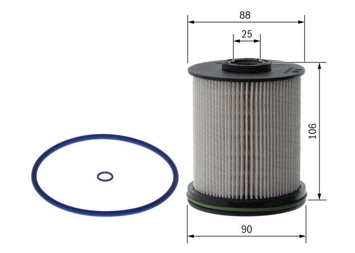 Filtru Combustibil BOSCH F026402795 [1]
