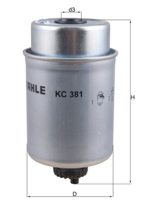 Filtru combustibil KNECHT KC381 [1]