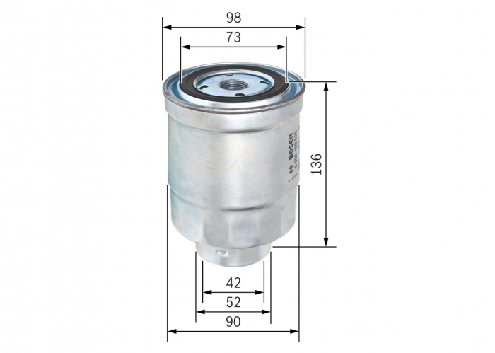 Filtru combustibil BOSCH 0986450508 [1]