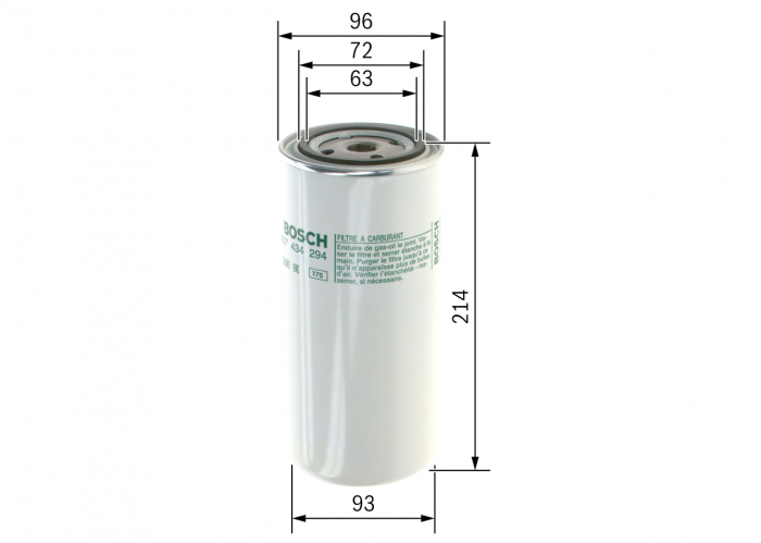 Filtru combustibil BOSCH 1457434294 [5]