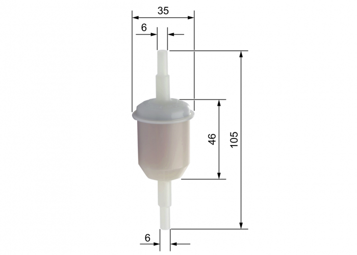 Filtru Combustibil BOSCH 0450904058 [1]