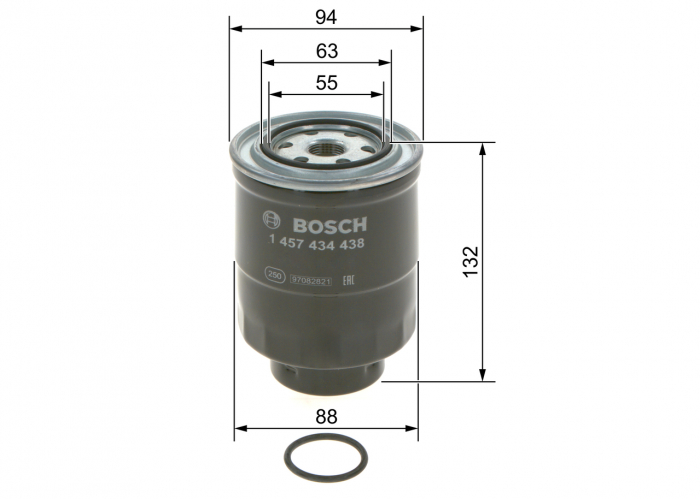 Filtru combustibil BOSCH 1457434438 [3]