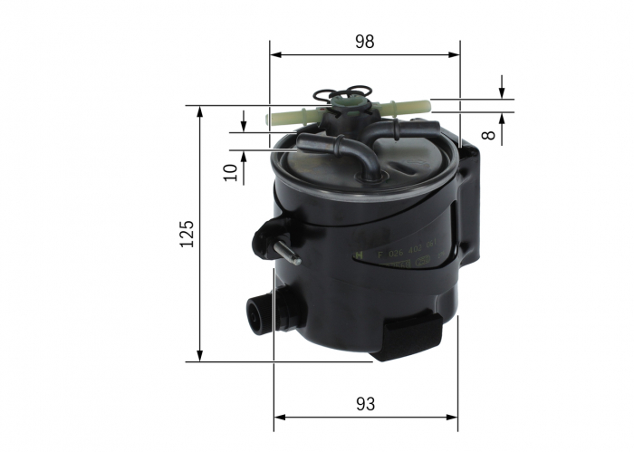Filtru combustibil BOSCH F026402061 [5]