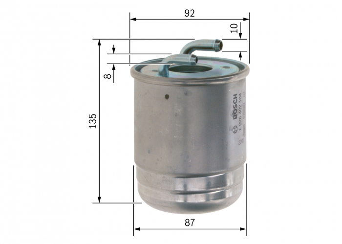 Filtru Combustibil BOSCH F026402104 [2]