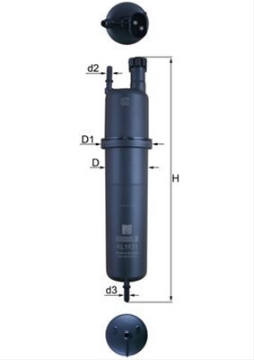 Filtru combustibil MAHLE KL1131 [1]
