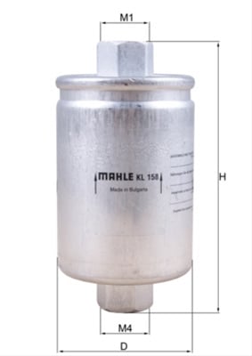 Filtru combustibil MAHLE KL158 [1]