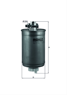 Filtru combustibil MAHLE KL180 [1]