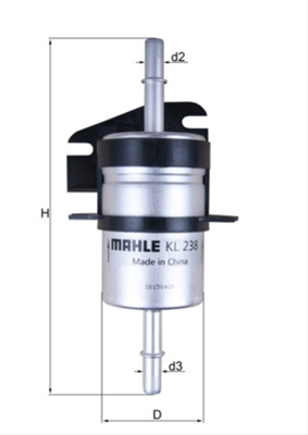 Filtru combustibil MAHLE KL238 [1]