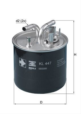 Filtru combustibil MAHLE KL447 [1]