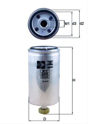 Filtru combustibil MAHLE KS11 [1]