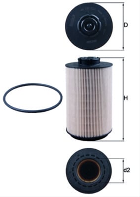 Filtru combustibil MAHLE KX230D [1]