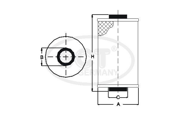 Filtru combustibil SCT-MANNOL SC 7058 [1]