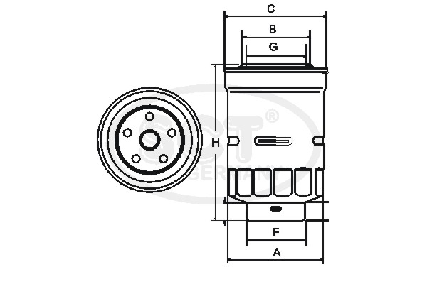 Filtru combustibil SCT-MANNOL ST 307 [2]