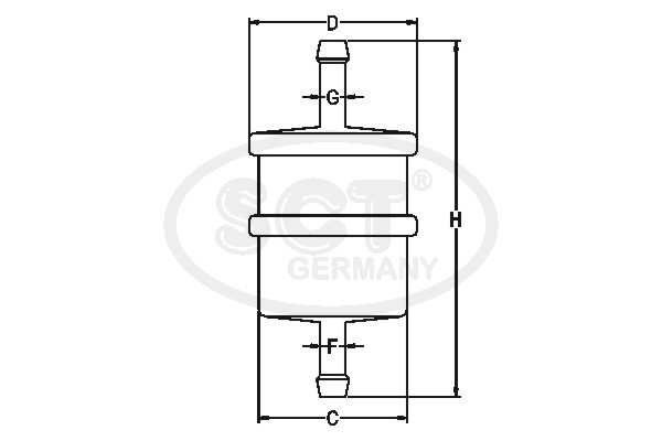 Filtru combustibil SCT-MANNOL ST 487 [3]