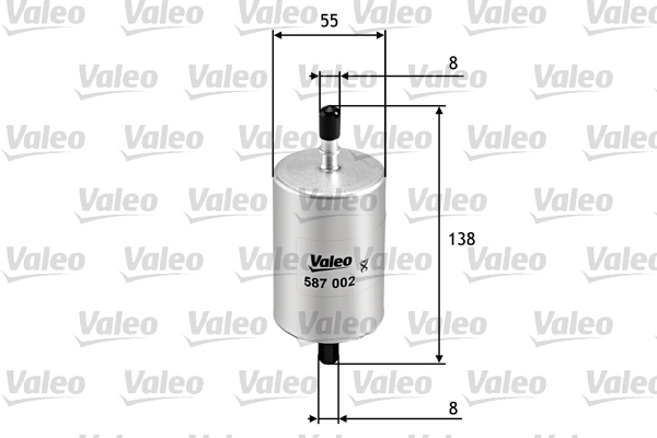 Filtru combustibil VALEO 587002 [1]
