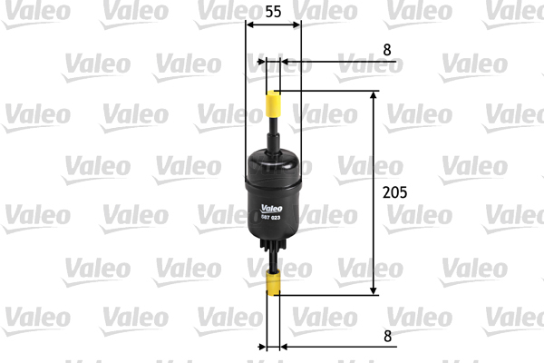 Filtru combustibil VALEO 587023 [2]