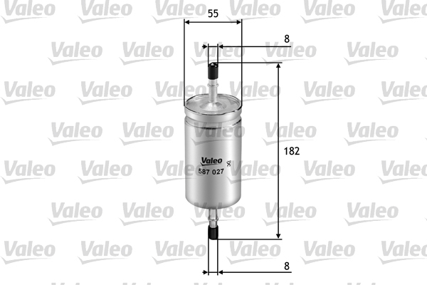 Filtru combustibil VALEO 587027 [1]