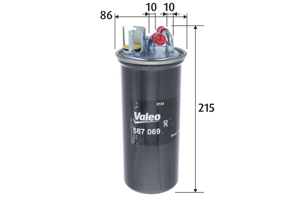 Filtru combustibil VALEO 587069 [1]