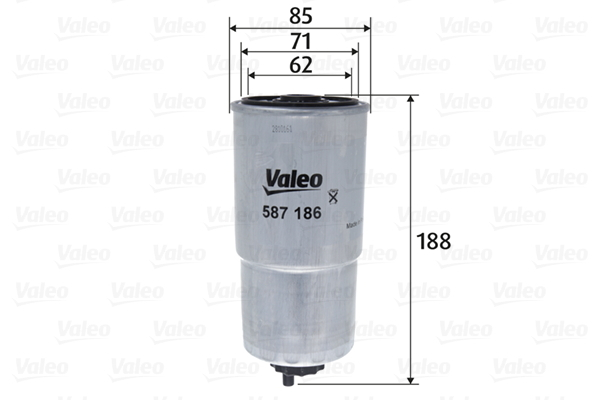 Filtru combustibil VALEO 587186 [2]