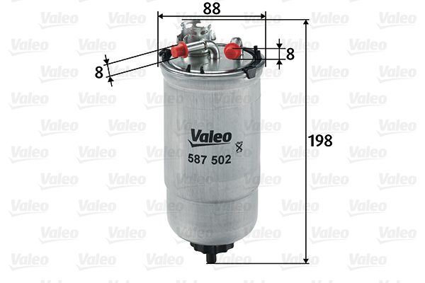 Filtru combustibil VALEO 587502 [3]