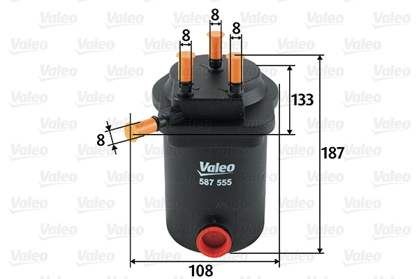 Filtru combustibil VALEO 587555 [1]