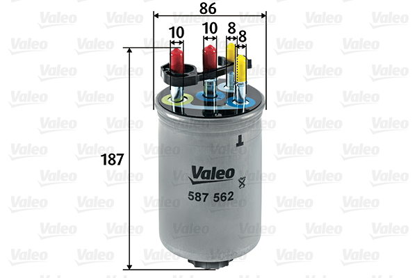 Filtru combustibil VALEO 587562 [1]