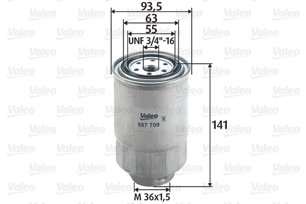 Filtru combustibil VALEO 587709 [2]