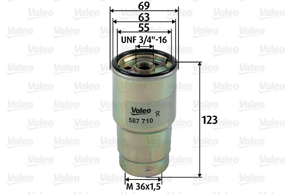 Filtru combustibil VALEO 587710 [4]