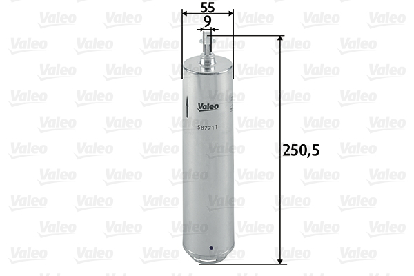 Filtru combustibil VALEO 587711 [2]