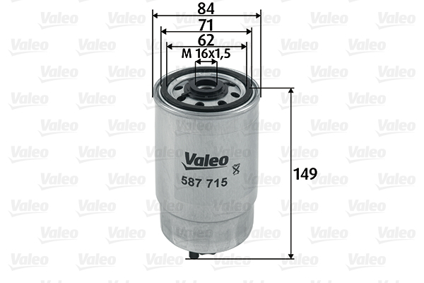 Filtru combustibil VALEO 587715 [1]