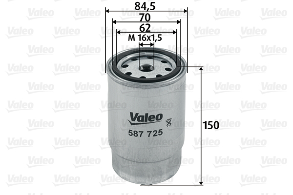 Filtru combustibil VALEO 587725 [2]