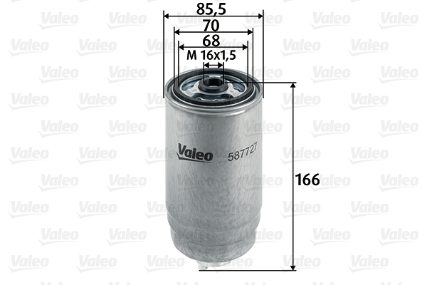 Filtru combustibil VALEO 587727 [2]