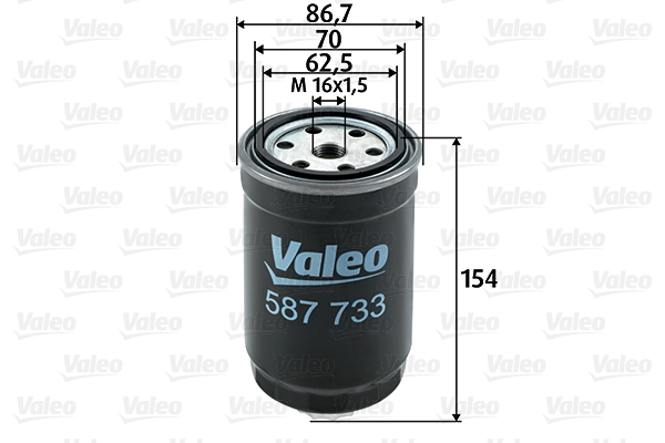 Filtru combustibil VALEO 587733 [3]