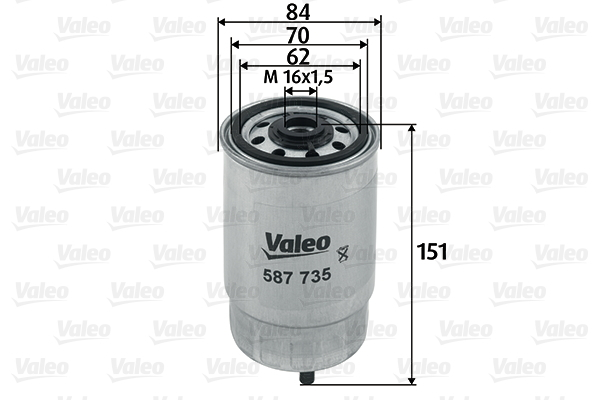 Filtru combustibil VALEO 587735 [3]