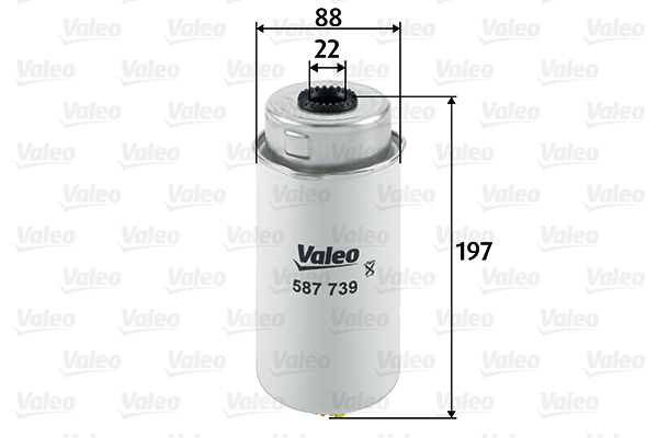 Filtru combustibil VALEO 587739 [3]