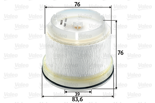 Filtru combustibil VALEO 587933 [1]