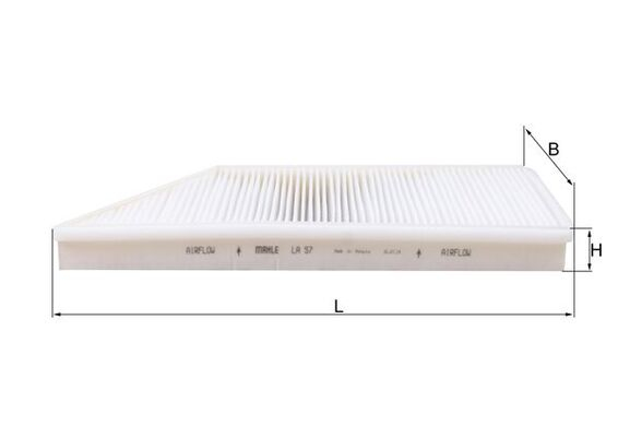 Filtru habitaclu KNECHT LA57 [1]
