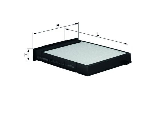 Filtru habitaclu KNECHT LA175 [1]