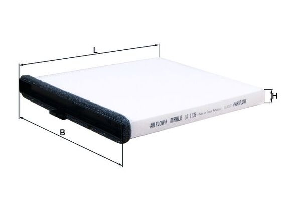 Filtru habitaclu KNECHT LA1139 [1]