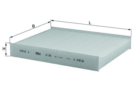 Filtru habitaclu KNECHT LA169 [2]