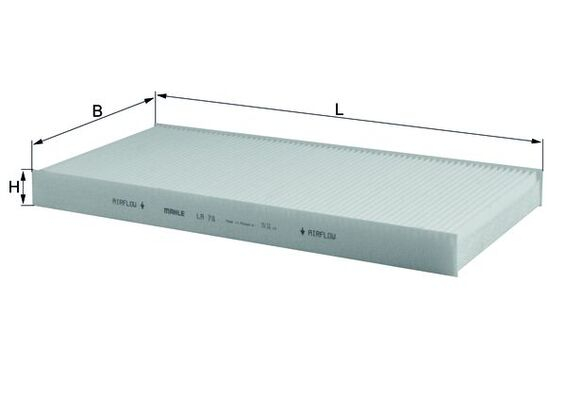 Filtru habitaclu KNECHT LA78 [2]