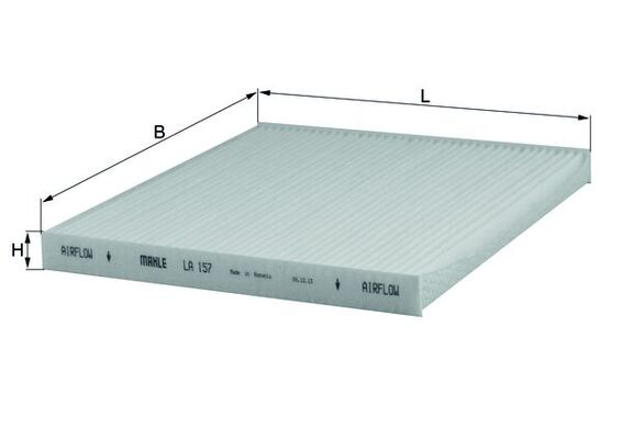Filtru habitaclu KNECHT LA157 [1]