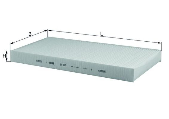 Filtru habitaclu KNECHT LA117 [1]