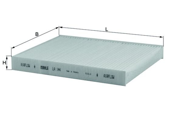 Filtru habitaclu KNECHT LA144 [2]